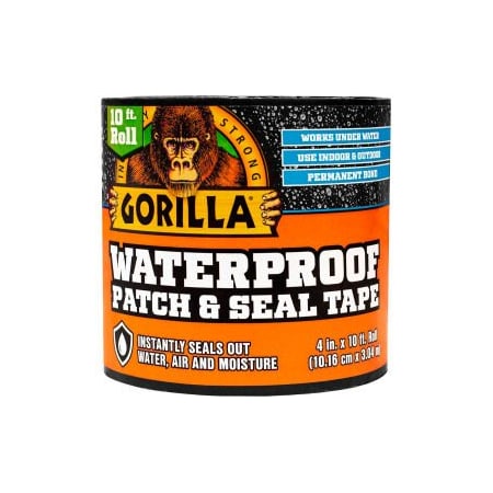Gorilla Glue Gorilla Waterproof Patch & Seal Tape, 4 x 10 ft., PK4 4612503